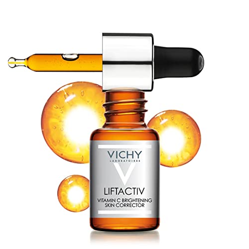 Vichy LiftActiv C Vitamini Serumu ve Parlatıcı Cilt Düzeltici, %15 Saf C Vitamini, Hyaluronik Asit ve E Vitamini içeren Yüz