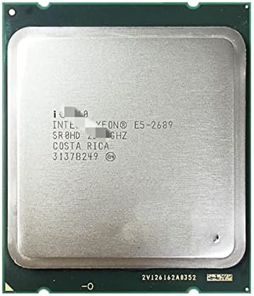 QNMD Bilgisayar Yedek parçaları E5-2689 E5 2689 2.6 GHz Sekiz Çekirdekli Onaltı İplik CPU İşlemci 20 M 115 W LGA 2011 Bilgisayar