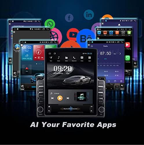 SEAT Exeo 2009-2012 için GPS Navigasyon Carplay ile Araç Ses Alıcıları, 9.7 İnç IPS Ekranlı Android 10 Bluetooth Araç Stereo