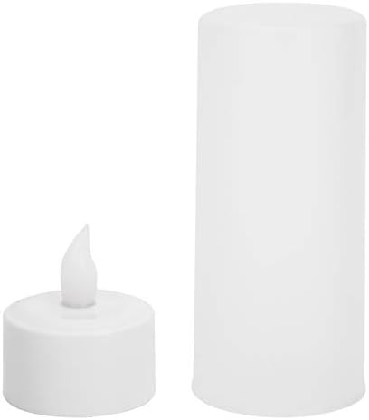 Fdıt Alevsiz Mum, 12 Adet Mum Lamba, ABD Plug 100-240 V LED Renkli Düğün İtirafı Tatil Partisi için