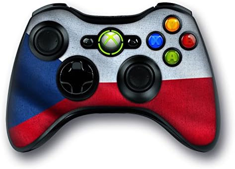 Microsoft Xbox 360 tasarım cilt Çekya bayrağı çıkartma etiket Xbox 360 için