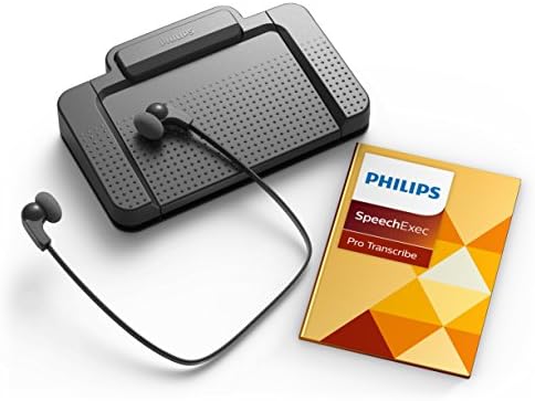 Philips LFH7277 / 07 Konuşma Tanıma Modüllü USB SpeechExec Pro Sürüm 10.0 Transkripsiyon Seti 7277