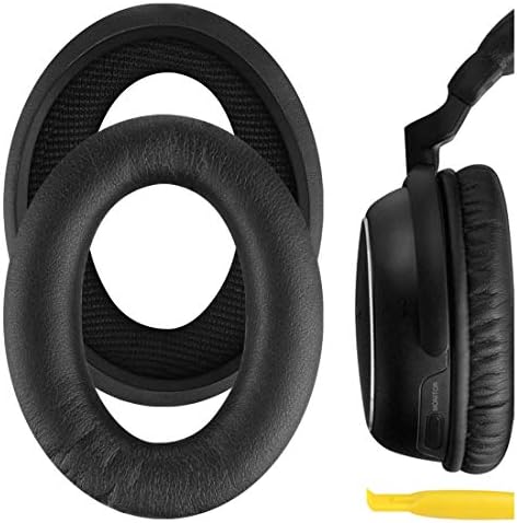 Geekria QuickFit Protein Deri Yedek Kulak Pedleri Sony MDR-NC60 Kulaklıklar Earpads, kulaklık Kulak Yastık Onarım Parçaları
