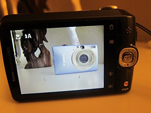 Kodak EasyShare C183 14MP Dijital Fotoğraf Makinesi w / 3x Optik Zoom, 3,0 inç LCD (Siyah)