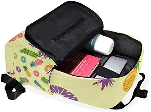 Ananas renkli omuz sırt çantası öğrenci hafif bebek bezi çantası seyahat çocuk kız erkek için