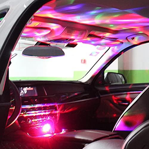 ATVI Araba çatı yıldız Gece lambası, taşınabilir Ayarlanabilir USB esnek iç LED Gösterisi Romantik Atmosfer Yıldız Gece Projektör