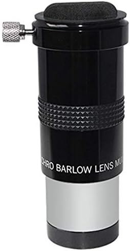 WUWUDIT Teleskop Aksesuarları Satış 1.25 İnç 3X Barlow Lens ile Uyumlu Teleskop Mercek Metal Kullanılan Astronomik Fotoğrafçılık
