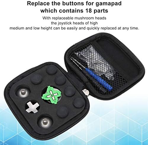 Heayzoki Gamepad Değiştirme Düğmesi Kitleri, Dayanıklı Thumbsticks Joystick Düğmeleri Değiştirme, Xbox ONE Elite için Düğme