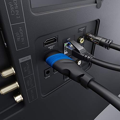 KabelDirekt – 0.5 ft HDMI Kablosu-4K & 8K HDMI Kablosu (HDMI – HDMI Kablosu-Çarpıcı bir Ultra HD Deneyimi için 8K@60Hz & 4K@120Hz,