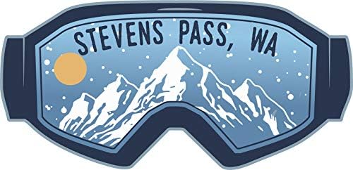 Stevens Pass Washington Kayak Maceraları Hatıra 2 İnç Vinil Decal Sticker Kurulu Tasarım
