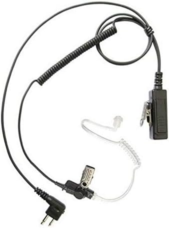 Motorola GTI İki Yönlü Radyo için Tek Telli Akustik Tüp Gözetleme Kulaklık Kulaklık