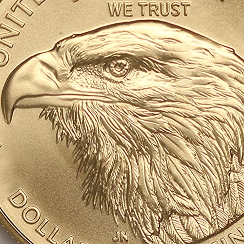2021 1/2 oz Altın American Eagle Gem Uncirculated (Tip 2 - Erken Sürümler - Mavi Etiket) CoinFolio tarafından $ 25 GEMUNC NGC