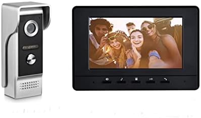 ZHU-CL Ev Video Kapı Göz Ev Video İnterkom Sistemi 7 Renkli Görüntülü Kapı Telefonu Kapı Zili Kamera IR Gece Görüş Monitörler