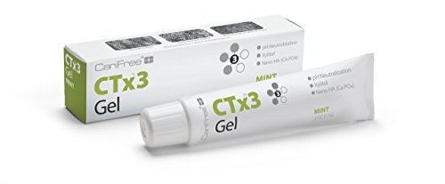 CariFree CTx3 Florür İçermeyen Jel (Nane): pH'ı Nötralize Eder | Nefesi Tazeler ve Ağzı Nemlendirir | Diş Hekimi Ağız Bakımı