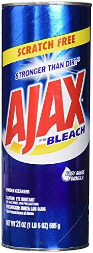 Ajax Çok Amaçlı Ağartıcı Toz Temizleyici 21 oz (2'li Paket)