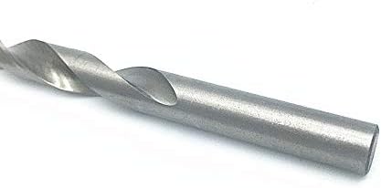 COMOK 6mm Aşağı 10mm Büküm Adım Matkap Ucu Düz Şaft Yüksek Hız Çelik Cep-Delik Matkap Ucu Gümüş Ton 5 Adet
