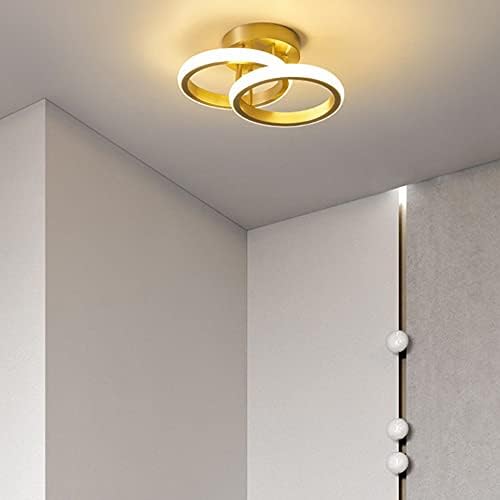 Hines ışık lüks tüm bakır koridor ışık LED enerji tasarruflu lamba vestiyer kısılabilir yatak odası astigmat lamba alışveriş
