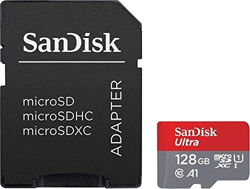 Ultra 128GB microSDXC, SanFlash ve SanDisk (A1/C10/U1/8k/120MBs)tarafından Doğrulanan Spıce Mobil Akıllı Flo Ivory 2 Plus için