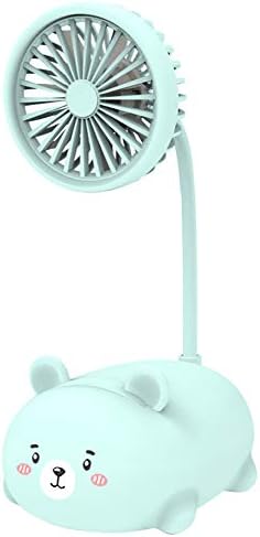 discountstore145 Sevimli Karikatür Piggy Ayı Taşınabilir USB Şarj Masa Soğutma Fanı Ev Ofis Masası için