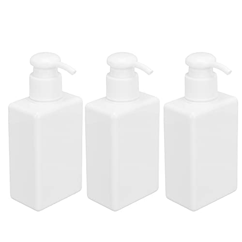Şeffaf Boş Plastik Şampuan Pompası Şişeleri,Şampuan,Losyonlar,Saç Kremi ve Yıkama Duş Dağıtıcısı İçin Doldurulabilir Silindir
