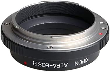 Kipon Adaptörü için Alpa Dağı Lens Canon EOS R Tam Çerçeve Aynasız Kamera