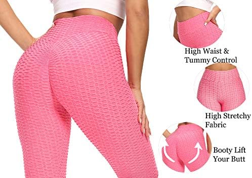 Kadın Dokulu Yüksek Bel Yoga Pantolon Dantelli Popo Kaldırma Karın Kontrol Sıkı Egzersiz Tayt Push Up Ganimet Tayt