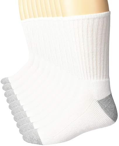 Essentials Erkek 10'lu Pamuklu Yarım Yastıklı Mürettebat Çorapları