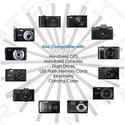 Ramtech Evrensel Kordon Bilek El Kayışı Canon PowerShot Dijital ELPH Kompakt Kamera ile Uyumlu 100 110 300 310 320 330 340