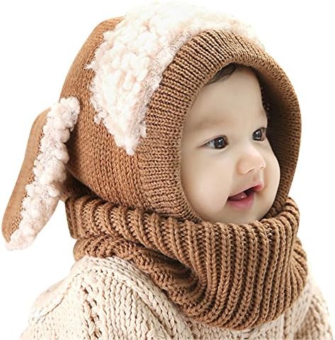 IMLECK Muhteşem Bebek Unisex-Sıcak Köpek Pelerin Eşarp Şal Bebek Bebek Akıllı Şapka