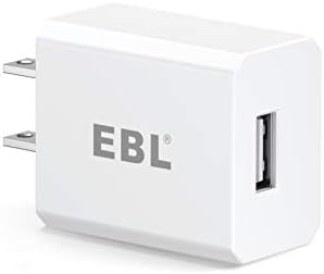EBL USB Duvar Şarj Cihazı, EBL Şarj Cihazı Güç Kaynağı için 5V 2.1 A Şarj Adaptörü(Model: M5129) (Model: C9008 C9010N 6828
