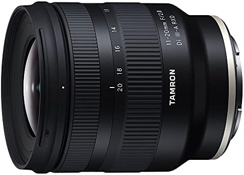 Tamron 11-20mm F2.8 DI III-A RXD Geniş Açı zoom objektifi Sony E-Montaj APS-C aynasız fotoğraf makineleri B060 Paketi Deko