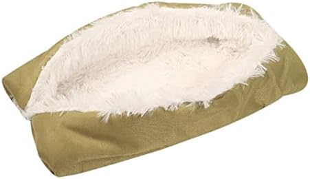 DariusXM Uzun Peluş yumuşak köpek yatağı evcil hayvan kulubesi Yuvarlak Uyku Tulumu Şezlong Kedi Evi Kış Sıcak Kanepe Sepeti