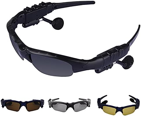 Washranp Akıllı Gözlük ile Bluetooth Uyumlu 5.0, Yüksek Sadakat Kablosuz Kulaklık UV Dayanıklı Binoral Trendy Ses Sürüş için
