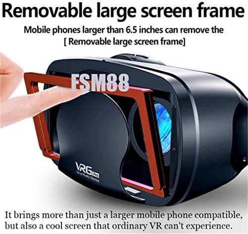 FSM88 Sanal Gerçeklik VR Gözlük Filmler / Video / Oyunlar-3D VR Gözlük, 3D Kask Sanal Gerçeklik için Uygun 5-7 İnç ıOS / Android