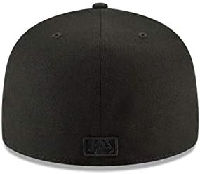 Yeni Dönem New York Yankees Karartma Temel 59Fifty Gömme Kap Şapka Siyah 11591128