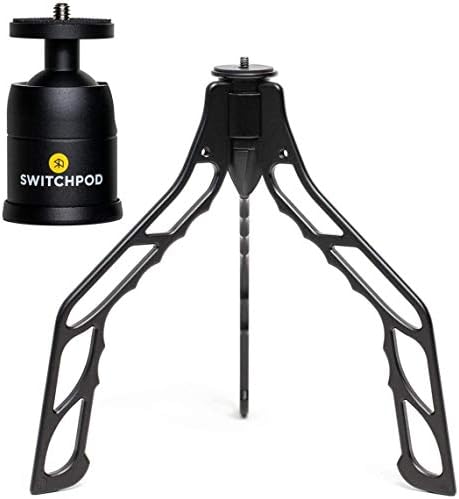 SwitchPod Tripod & Ball Head Combo Bundle-Kameralar veya Telefonlar için Kompakt Seyahat Tripodu