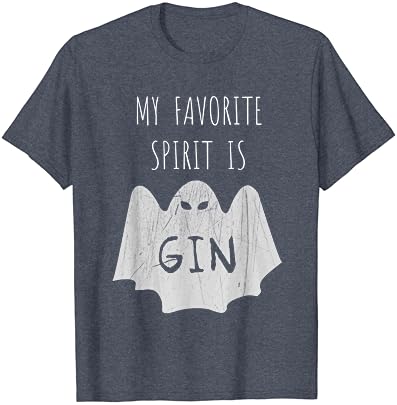 En sevdiğim ruh cin T-Shirt-Komik Cadılar Bayramı gömlek