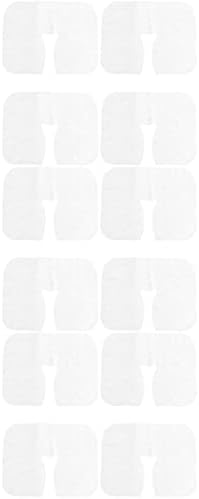 300 adet Tek Kullanımlık Yüz Masaj Kapak Pad Kafalık Delik Yastık Yastık Mat SPA Masaj için ( Beyaz )