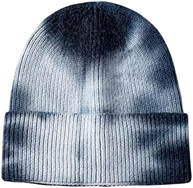 Kravat Boya örgü şapkalar Sonbahar Kış Yumuşak Sıcak Kaflı Kafatası Kap Şık Hımbıl Sıkı Kasketleri şapkalar Erkekler Kadınlar